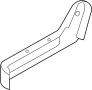 Image of Seat Trim Panel (Right, Front) image for your 2005 Hyundai Sonata   