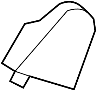 Image of Seat Trim Panel (Right, Front) image for your 2005 Hyundai Sonata   