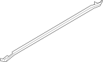 Image of Rocker Panel Guard (Right) image for your 2010 Hyundai Sonata 3.3L V6 M/T SE Sedan 