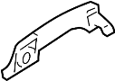 View Exterior Door Handle Full-Sized Product Image 1 of 2