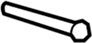 View Suspension Trailing Arm Bolt (Front, Rear) Full-Sized Product Image