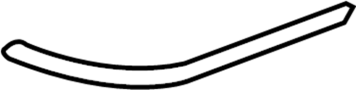 Image of Bumper Trim (Right, Rear, Lower) image for your 2022 Hyundai Santa Cruz   