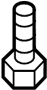 View Screw. Bumper. Cover. Bracket. Bolt. (Front, Upper, Lower) Full-Sized Product Image