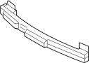 View Bumper Impact Bar (Front) Full-Sized Product Image 1 of 2