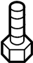 View Screw. Bumper. Cover. Bracket. Bolt. (Front, Upper, Lower) Full-Sized Product Image