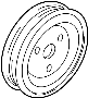 251292G500 Engine Water Pump Pulley