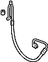 Image of Hose. Discharge. Conditioning. Air. Refrigerant. (A/C). Pressure. A/C Refrigerant. image for your Hyundai