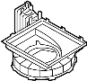 Image of HVAC Blower Motor Housing (Upper, Lower) image for your 2018 Hyundai Ioniq  Plug-In Hybrid Hatchback 