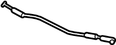 Image of Hood Release Cable image for your 2012 Hyundai Sonata   