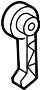 Image of Hood Release Handle image for your 2012 Hyundai Elantra   