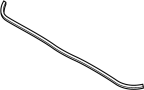 Image of Hood Seal (Rear) image for your 2012 Hyundai Sonata   