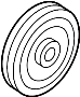 View Engine Crankshaft Pulley Full-Sized Product Image