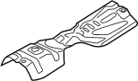 Image of Heat. Shield. Panel. (Rear). Exhaust Heat Shield. image for your 2012 Hyundai Tucson 2.4L A/T FWD GLS Sport Utility 