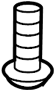 View Screw. Molding. Cover. Grille. (Front, Rear, Upper, Lower) Full-Sized Product Image