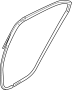 Image of Door Seal (Right, Rear) image for your 2012 Hyundai Sonata  GLS Sedan 