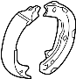 Image of Parking Brake Shoe (Rear) image for your 2013 Hyundai Tucson 2.4L A/T FWD Limited Sport Utility 