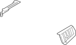 Image of Floor Extension (Left, Front, Rear) image for your 2010 Hyundai Santa Fe   