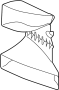 Image of Radiator Support Air Duct image for your 2020 Hyundai Ioniq   