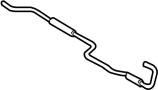 Image of Engine Coolant Reservoir Hose image for your 2011 Hyundai Sonata   