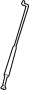 Image of Hood / Trunk Prop Rod image for your 2002 Hyundai Accent   