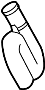 Image of PCV Valve Hose image for your 2009 Kia Rio 1.6L A/T EX Sedan 