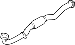 Image of Pipe. Exhaust. (Front). Exhaust Intermediate. image for your 2007 Hyundai Sonata   