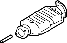 Image of Catalytic Converter image for your 2015 Hyundai Genesis   