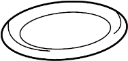 Image of Coil Spring Insulator (Front, Upper) image for your 2013 Hyundai Equus   