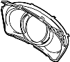 Image of BEZEL. Cluster. Lens. Instrument. Instrument Panel Lens. image for your 2007 Hyundai Entourage   