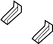 Image of Seat Hinge Cover (Rear) image for your Hyundai