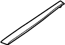 Image of Roof Rack Cover (Left, Front) image for your 2002 Hyundai Santa Fe   