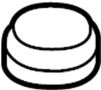 Image of Suspension Strut Mount Cap (Upper) image for your 2001 Hyundai Tiburon   