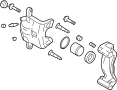 View Caliper. Brake. (RR). Disc. (Left, Rear) Full-Sized Product Image