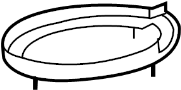 View Coil Spring Insulator (Front, Upper, Lower) Full-Sized Product Image