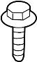 View Bolt. Headlight. (Rear, Upper, Lower) Full-Sized Product Image