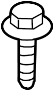 View Headlight Mounting Bolt Full-Sized Product Image 1 of 2