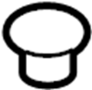 View A/C Service Valve Cap Full-Sized Product Image