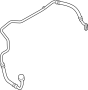 Image of Suction. Hose. Air. Conditioning. Refrigerant. (A/C). Pipe - SUCTI. A/C Refrigerant Hose. A. image for your 2009 Hyundai Veracruz 3.8L V6 A/T FWD GLS Sport Utility 
