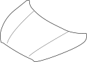 Image of Hood Panel image for your 2010 Hyundai Tucson   