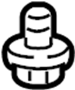 View Hood Hinge Bolt (Upper, Lower) Full-Sized Product Image