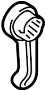 Image of Hood Release Handle image for your 2010 Hyundai Tucson   