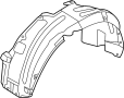 Image of Fender Splash Shield (Right, Front, Upper). Fender Splash Shield. image for your Hyundai