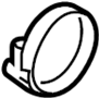 Image of Engine Air Duct Clamp (Rear) image for your 2025 Hyundai Kona   