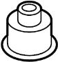 Image of Engine Cradle Insulator (Front, Upper, Lower) image for your 2007 Hyundai Entourage   