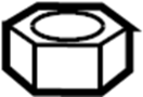View Nut. (Front, Upper) Full-Sized Product Image