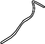 Image of Windshield Washer Hose (Upper, Lower) image for your 2013 Hyundai Tucson 2.4L M/T FWD GLS Sport Utility 