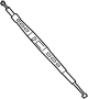 Image of Windshield Wiper Blade Refill image for your Hyundai