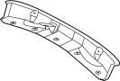 Image of Cowl Grille Panel image for your 2013 Hyundai Tucson 2.4L M/T FWD GLS Sport Utility 