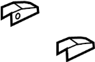 Image of Seat Track Cover (Left, Front, Rear) image for your Hyundai