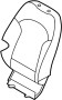 Image of Seat Back Cushion Cover (Front, Rear) image for your Hyundai